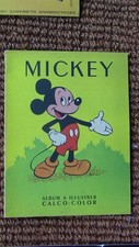 WALT DISNEY RARISSIME CALCO COLOR JESCO ANNEES 1960 NEUF abcd_fr