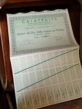 Titre: Ancien titre action au