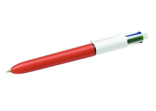 Stylo bic couleur bleu vert - stylo, 4