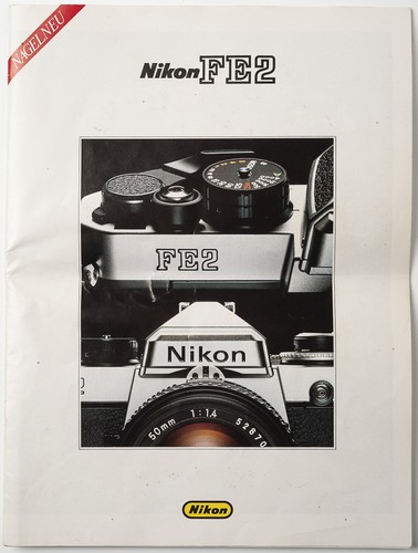 Nikon fe2 catalogue vente - fe2,