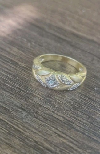 Bague vintage massive motifs - bague,