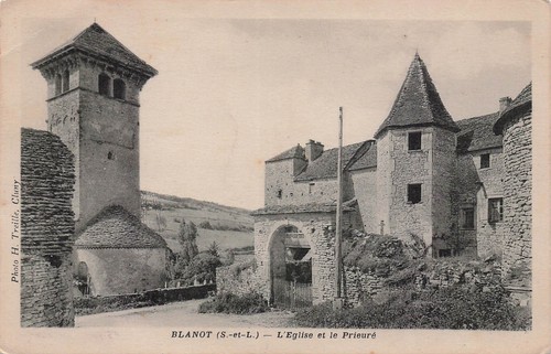 Blanot eglise et - eglise,