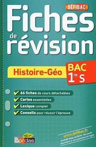 Histoire géo bac 1re - 1re, s