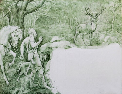 Joseph blanc tableau légende - tableau,