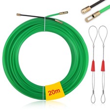 20M Ruban de Poisson Tire Fils Electrique Tire Fils Electricien Aiguille 4mm ...