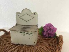 11 ⚜️ Ancienne Boîte d'allumettes En Tôle Vintage