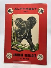 Alphabet des animaux sauvages - 1ère Série - Imagerie Pellerin