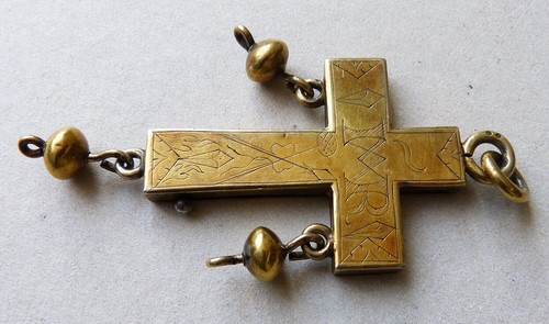 Grande croix reliquaire argent - reliquaire,