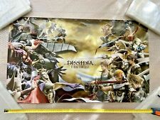 POSTER : Final Fantasy Dissidia - PSP Playstation - 2008 Store promo PLV Display
