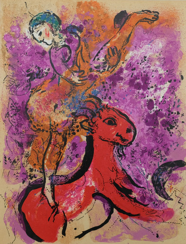 Marc chagall ecuyère - :, l'ecuyère