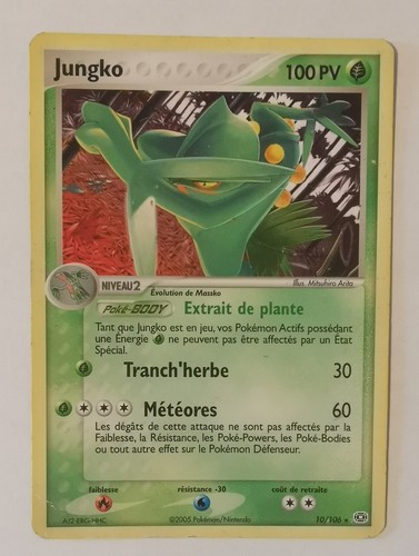 Carte pokémon jungko 10 106 - carte,