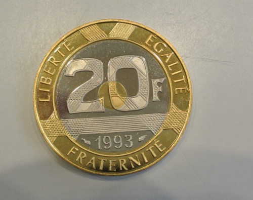 Francs genie 1993 be - 20,