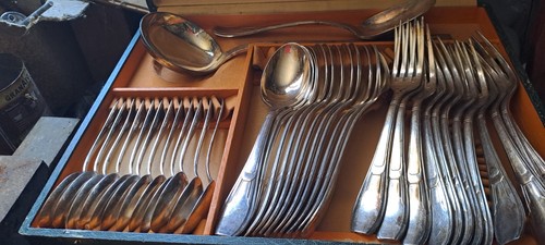 Ménagere métal argenté - ménagere,