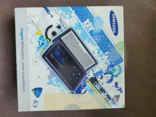 Sealed samsung k5j 2gb mp3 - yp-k5j,