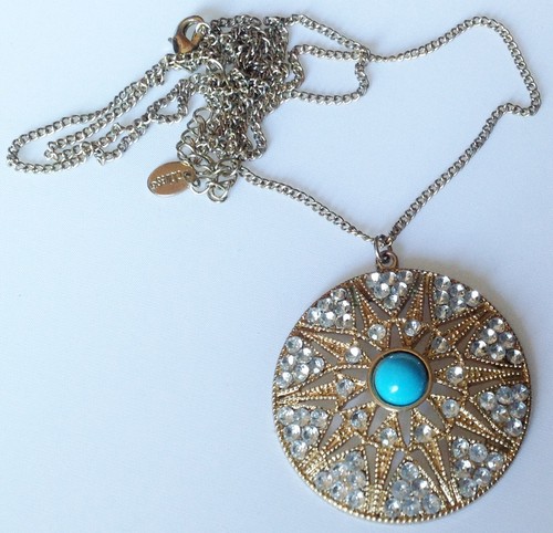 Collier pendentif vintage - collier,