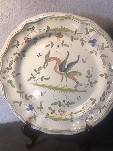 Ancienne assiette martres - assiette,