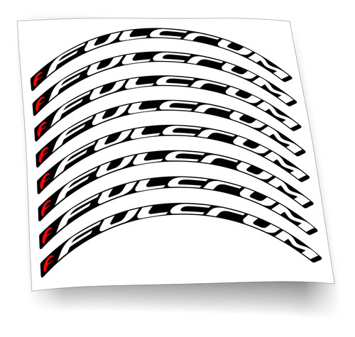 Fulcrum wheel stickers - fulcrum,