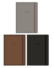 2026 Jour Par Page A4 Agenda Maison Bureau & Personnel Agenda Luxe Relief Housse