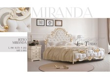 Lit double baroque - baroque, cuir