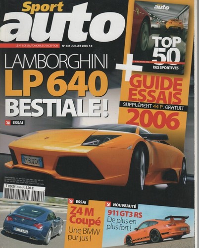 Sport auto 534 2006 - 2006, murcielago