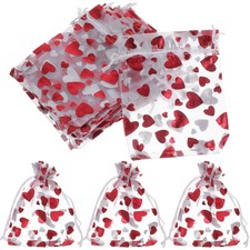 25 Pcs Sacs À Bijoux En Filet