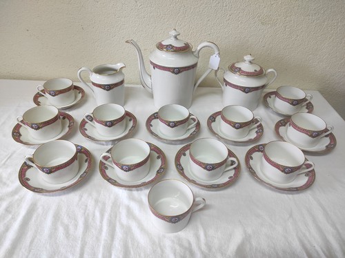 Service café porcelaine - service, en