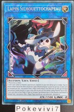 Carte YU-GI-OH! LAPIN SILHOUETTOCHAPEAU MP25-FR090 Secret Rare NEUF