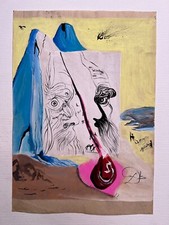 Salvador Dali Dessin sur
