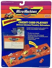 Galoob Micro Machines Crédit Carte Playset Permis De Conduire Aventure Pays 6448
