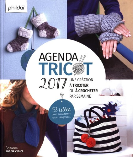 Agenda tricot 2017 une - agenda, 2017.
