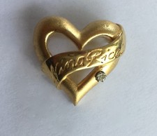 Superbe broche coeur nina - superbe,