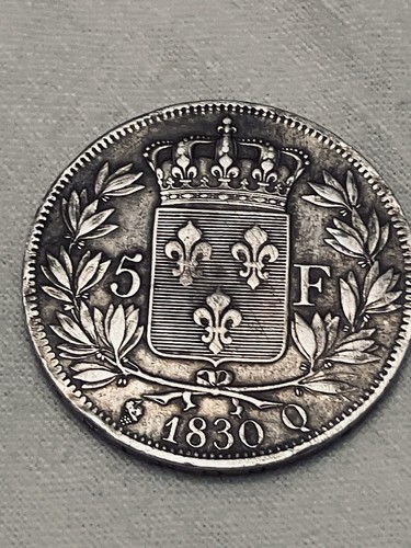 Pièce francs argent charles - 5,