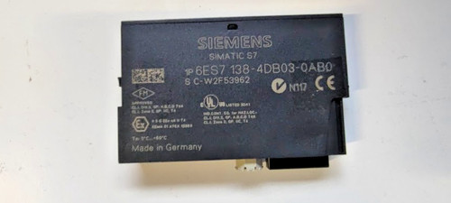 Siemens 6es7138 4db03 0ab0 - siemens, 6es7138-4db03-0ab0