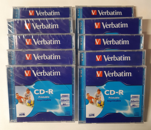 Verbatim imprimable - cd-r,