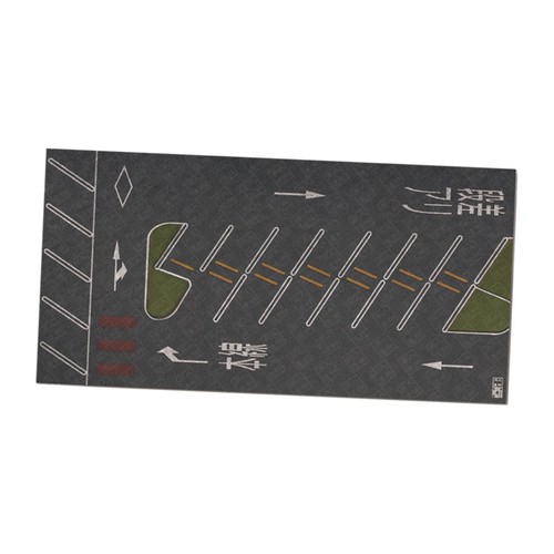 Tapis parking l - de, l'échelle