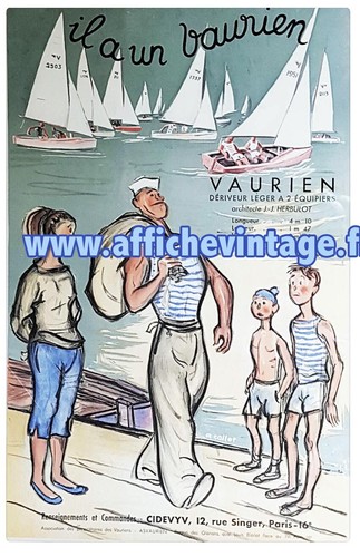 Affiche poster vaurien - affiche,