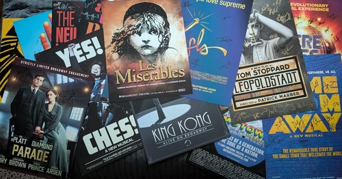 Broadway poster window card - broadway,