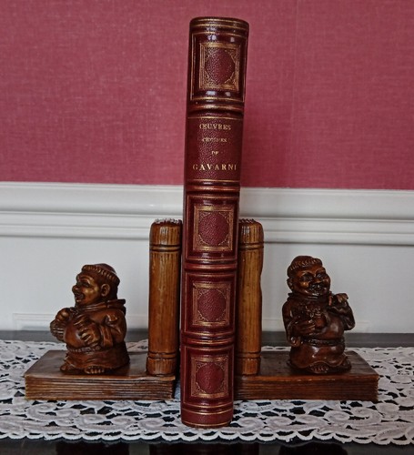 Ancienne paire serre livres - ancienne, serre-livres