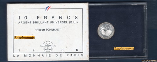 Coffret 10 francs argent - coffret,