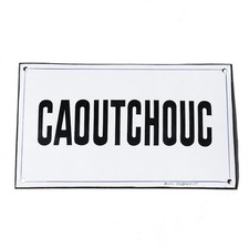 Ancienne plaque émaillée