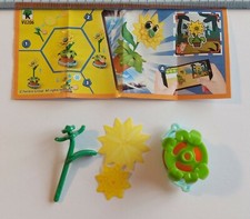 KINDER SURPRISE - MIXART - FLEURS EN POT - FLEUR JAUNE VU206 + BPZ - 2021