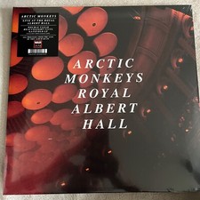 ARCTIC MONKEYS "ROYAL ALBERT HALL" CLEAR VINYL LP NEW SEALED / NEUF EMBALLÉ