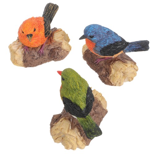 Pcs ornements oiseaux - 3,