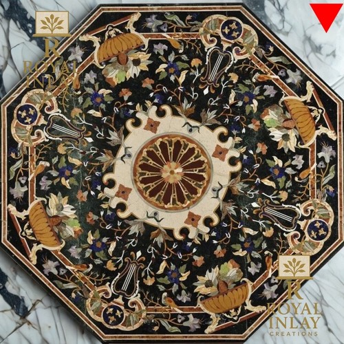 Table basse octogonale - table,