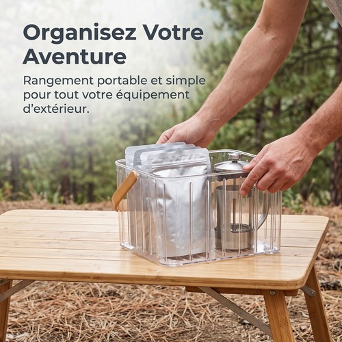 Bac rangement plastique - de,