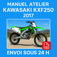 Manuel Atelier Kawasaki KXF250
