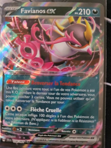Pokémon jcc favianos holo - pokémon, ex