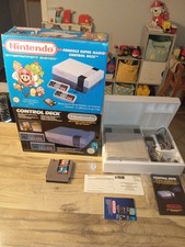 Nintendo NES Control Deck Fourreau Super Mario Complet