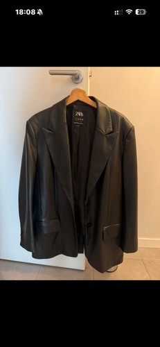 Blazer cuir zara - blazer,