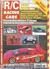 R/C RACING CARS N°71 FORD FOCUS TAMIYA / HPI RS4/2 / LAMBORGHINI DIABLO / SUBARU